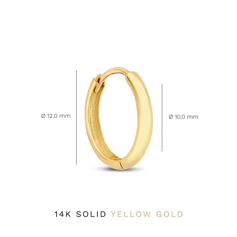 Isabel Bernard Cadeau d'Isabel 14 Carat Golden Earrings Set IB90151-zoom-