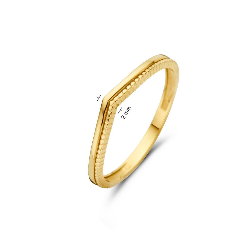 Jackie Gold 14 karat gold Ring JKR23.370.54-zoom-