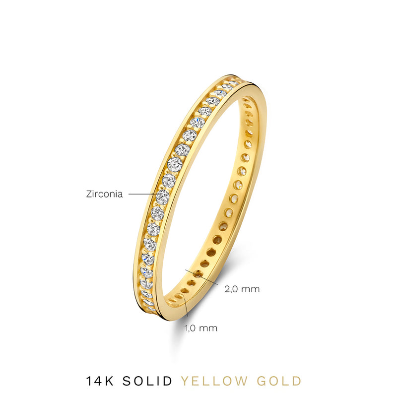 Isabel Bernard Le Marais Merle 14 Carat Gold Ring IB330051-60-zoom-