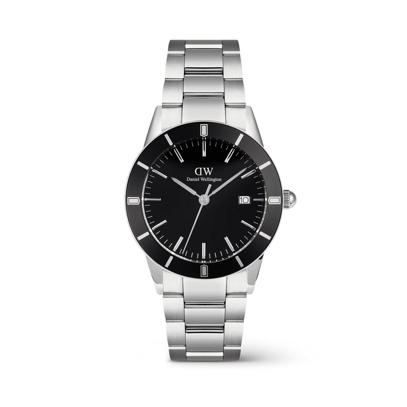 Daniel Wellington Iconic Paradigma Black Enamel Men's Watch DW00100822-zoom-