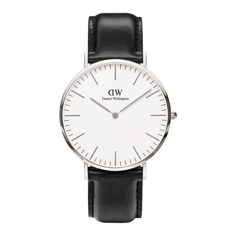 Daniel Wellington Men's Watch and Black Leather Card Holder Giftset DW00590019-zoom-