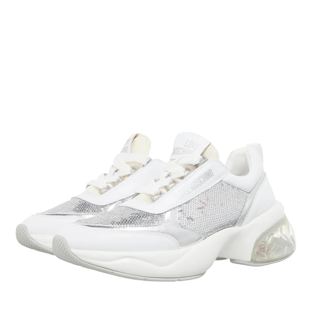 Love Moschino Zilveren Leren Sneakers 2001-A0260028_39
