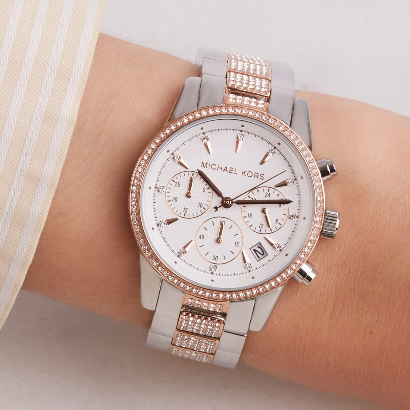 Michael Kors Bryant Silver Stainless steel Watch MK6651