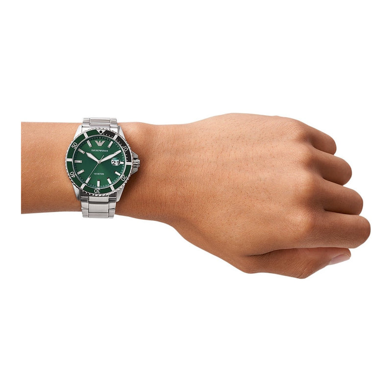 Emporio Armani Silver Watch AR11338-zoom-