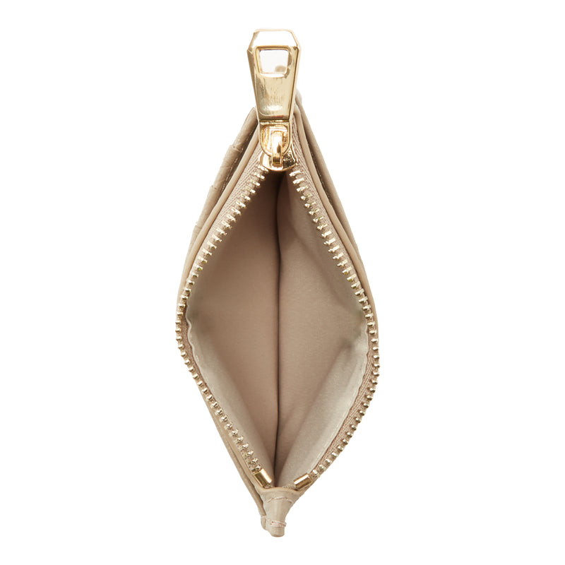 Isabel Bernard Honoré Aveline Taupe Leather Card Holder made of Calfskin IB27017-zoom-