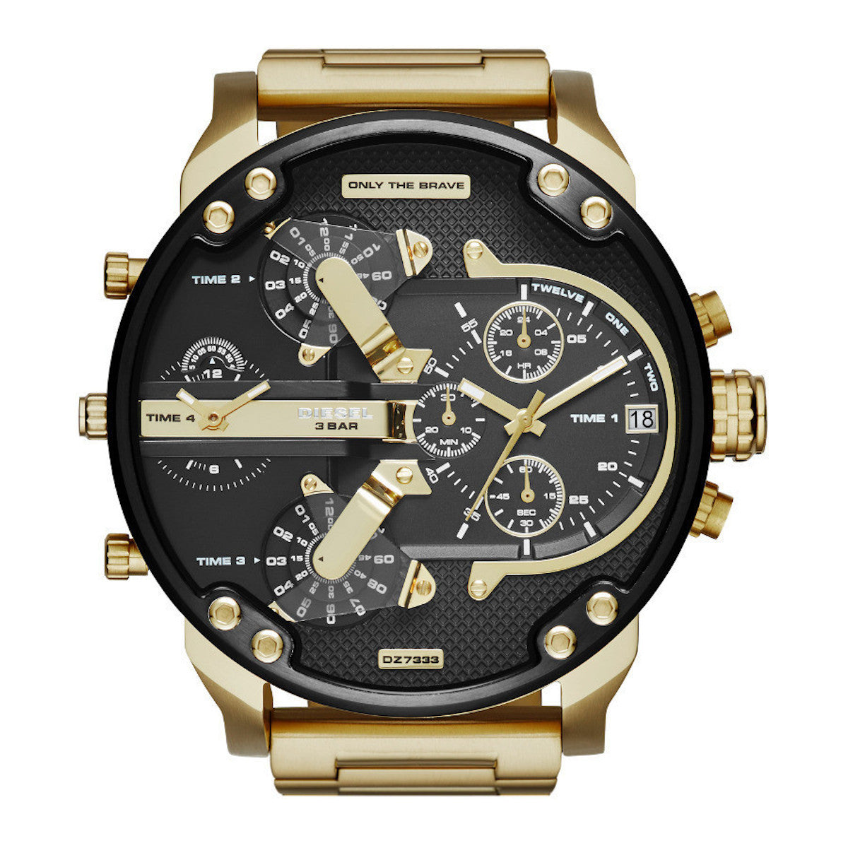 Diesel Mr. Daddy 2.0 Gold Watch DZ7333