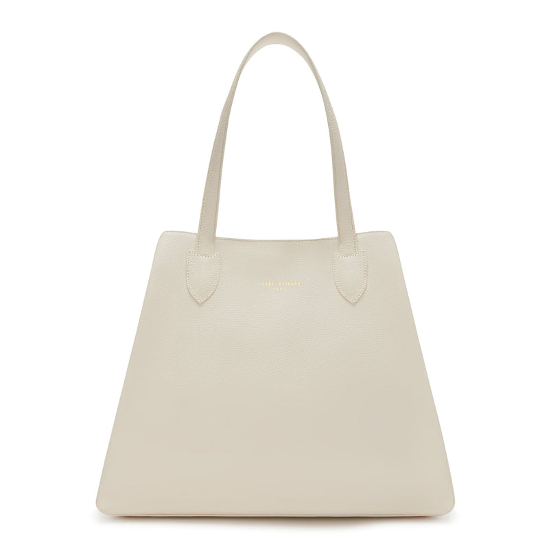 Isabel Bernard Honoré Francine Crème Kalfsleren Shopper IB25048-zoom-
