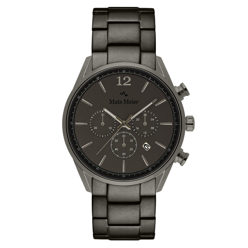 Mats Meier Grand Cornier Chrono Gunmetal Watch MM00127-zoom-