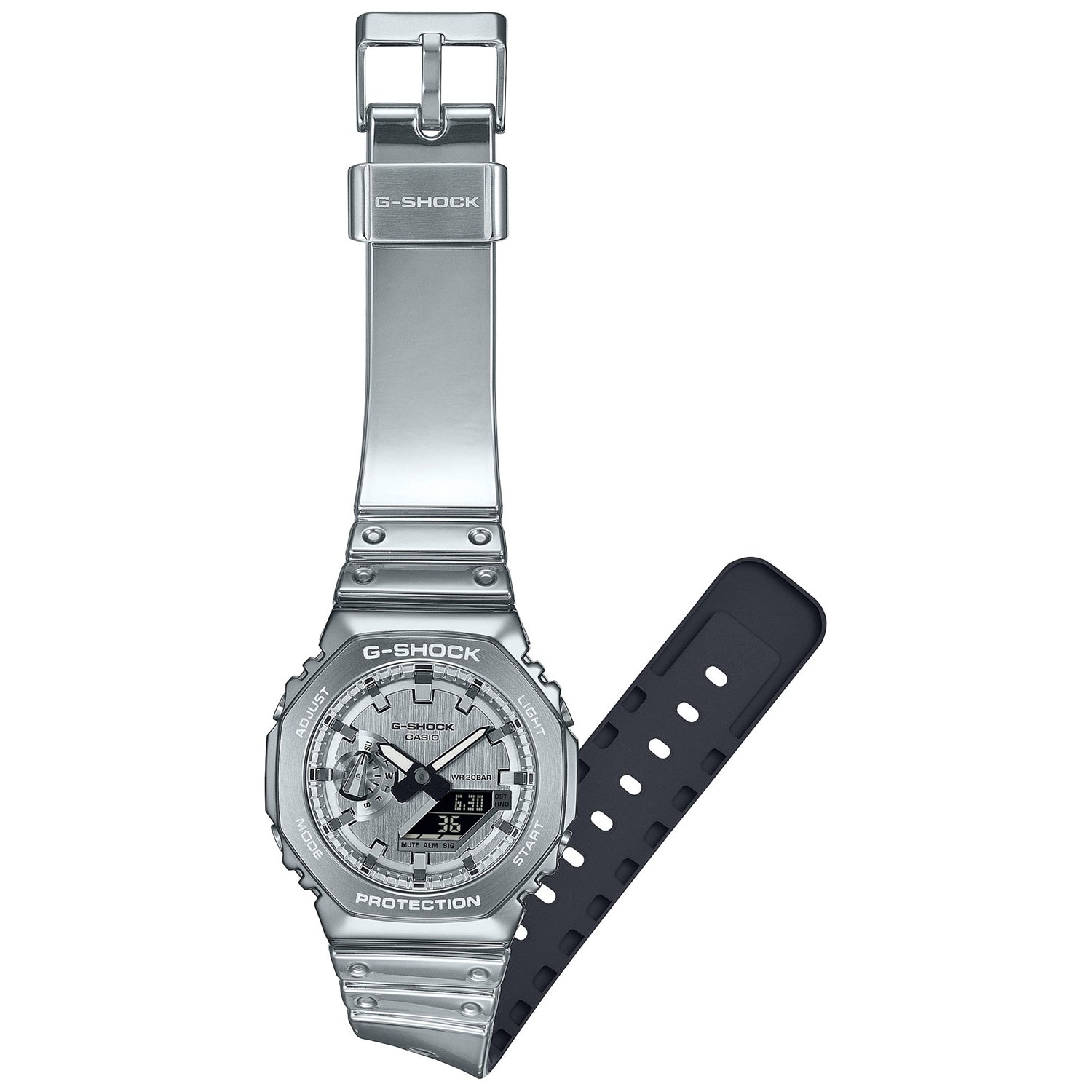 G-Shock Classic Silver Men's Watch GM-2100YM-8AER