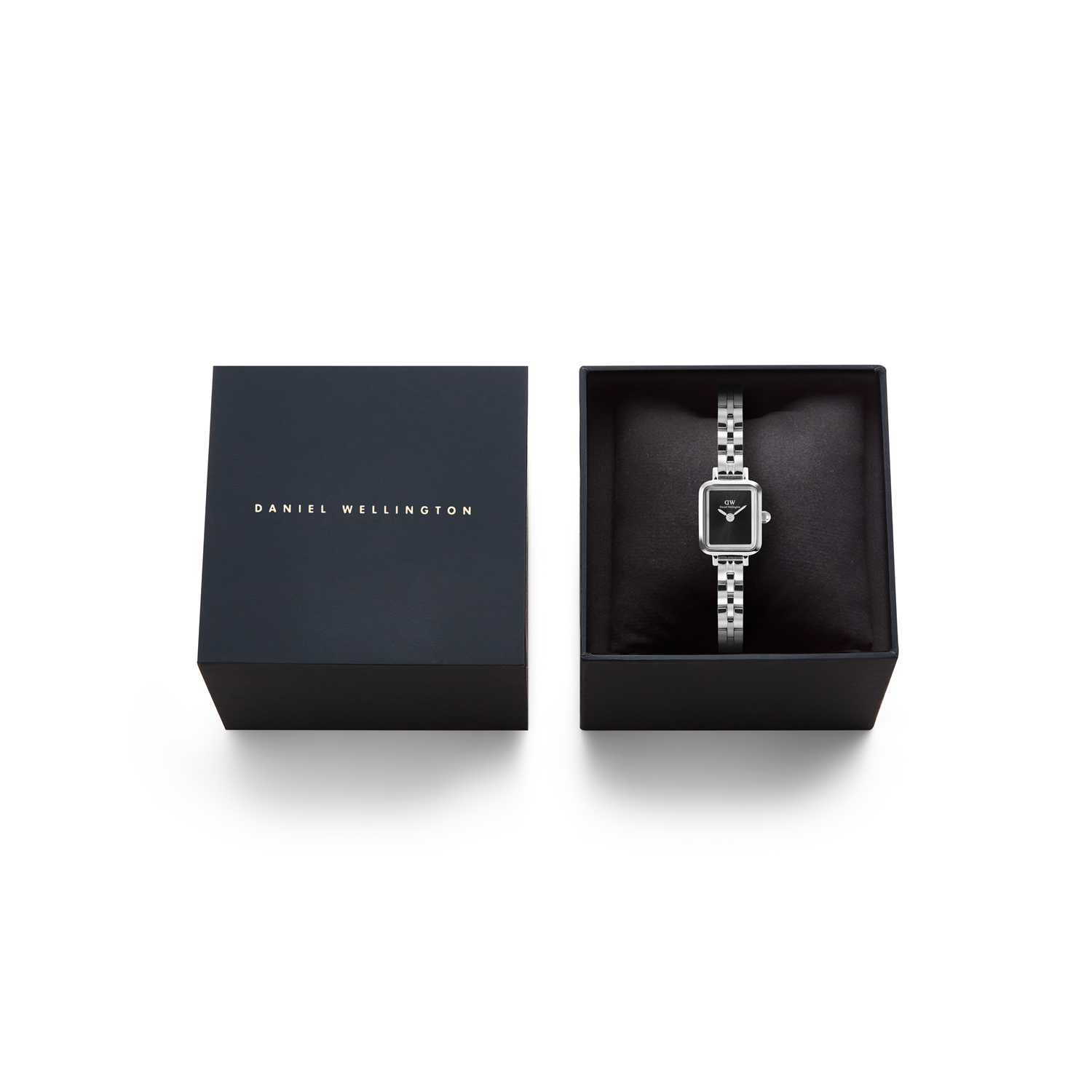 Daniel Wellington Petite & Quadro Mini Arch Black Women's Watch DW00100845