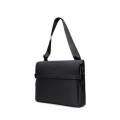 Rains OTG Black Messenger Bag R16400-01