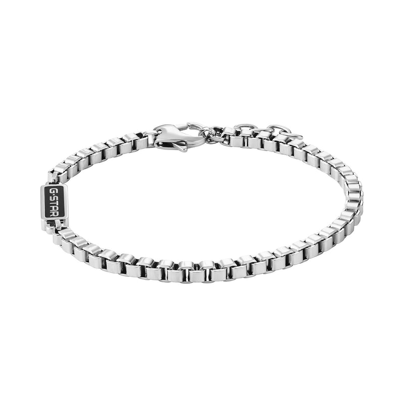 G-Star Floatcore Silver Box Chain Bracelet GSJ.100.05-zoom-