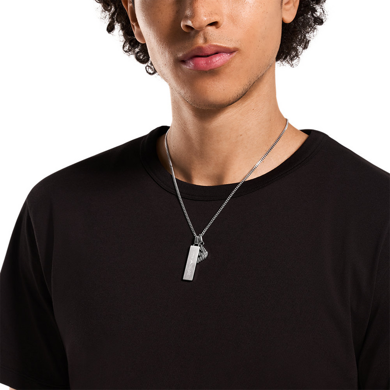 Emporio Armani Stainless Steel Men's Necklace EGS3306040-zoom-