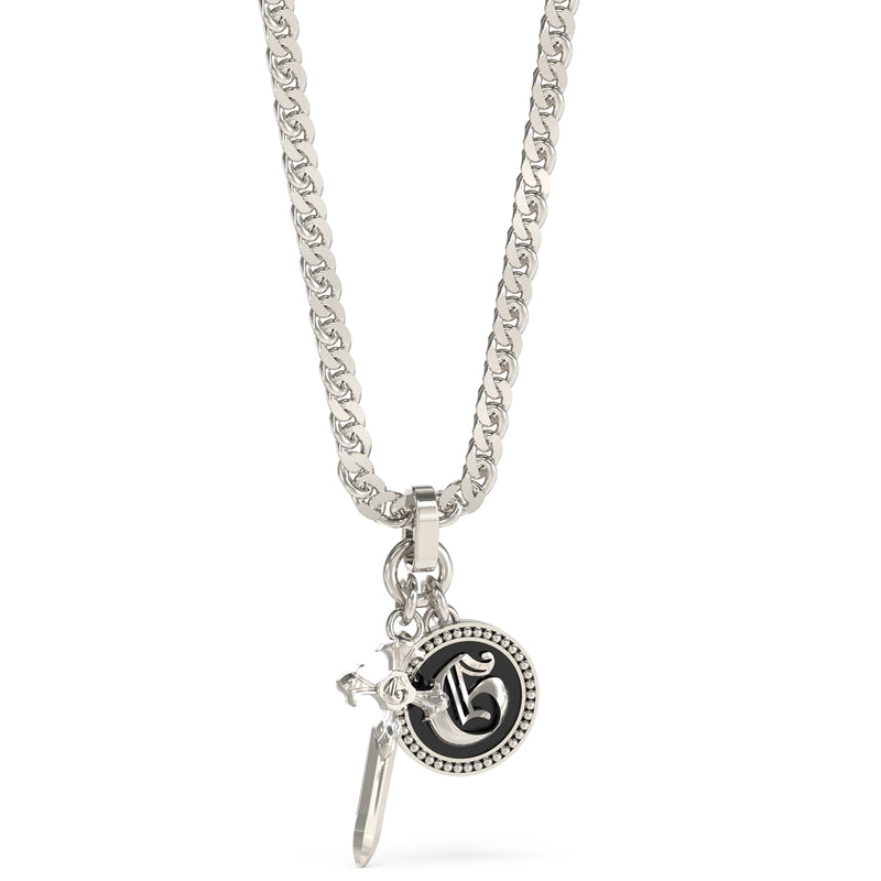 GUESS Silver Necklace JUMN04023JWSTBKT-U-zoom-