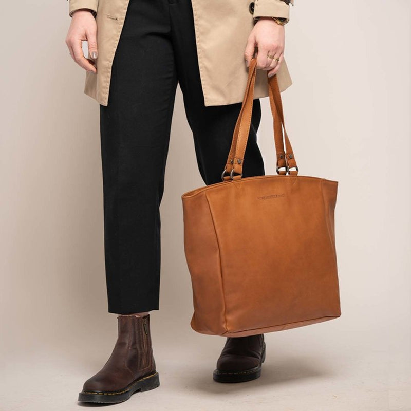 The Chesterfield Brand Berlin Cognac Shopper C38.016031-zoom-