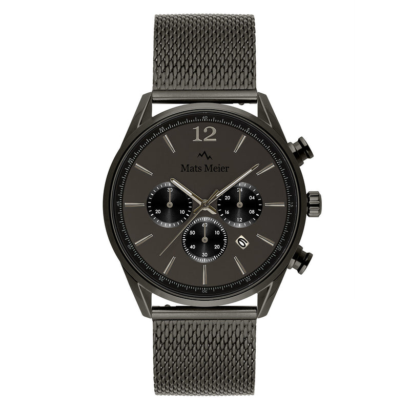 Mats Meier Grand Cornier Chrono Gunmetal Watch MM00125-zoom-