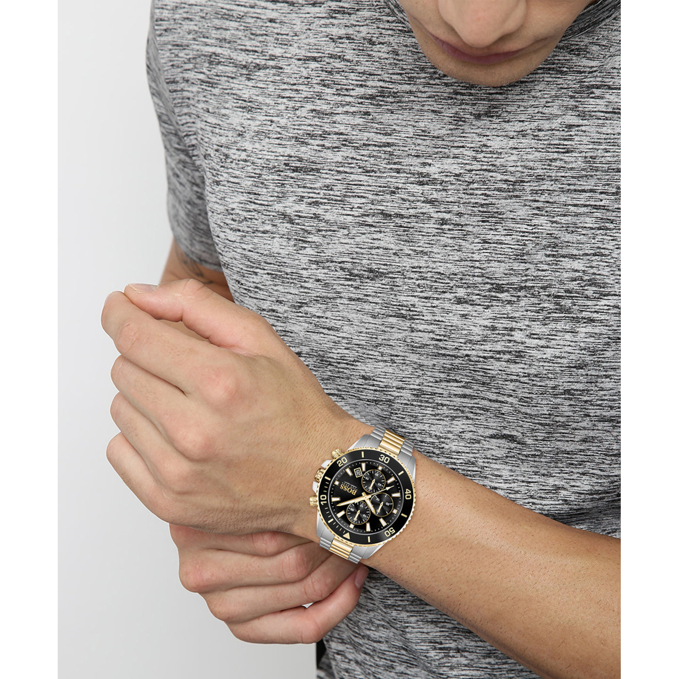 Hugo Boss BOSS Admiral Silver Watch HB1513908