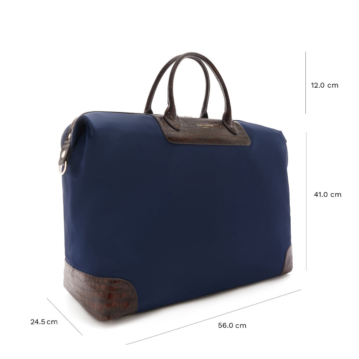 Isabel Bernard Du Louvre Clarice Blue Weekend Bag Medium IB20002-942