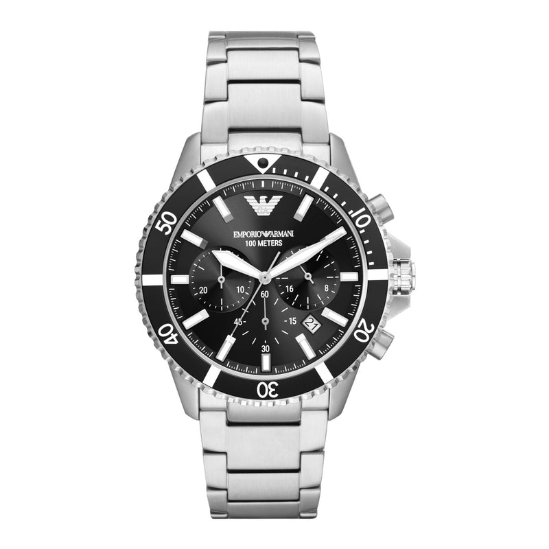 Emporio Armani Silver Watch AR11360-zoom-