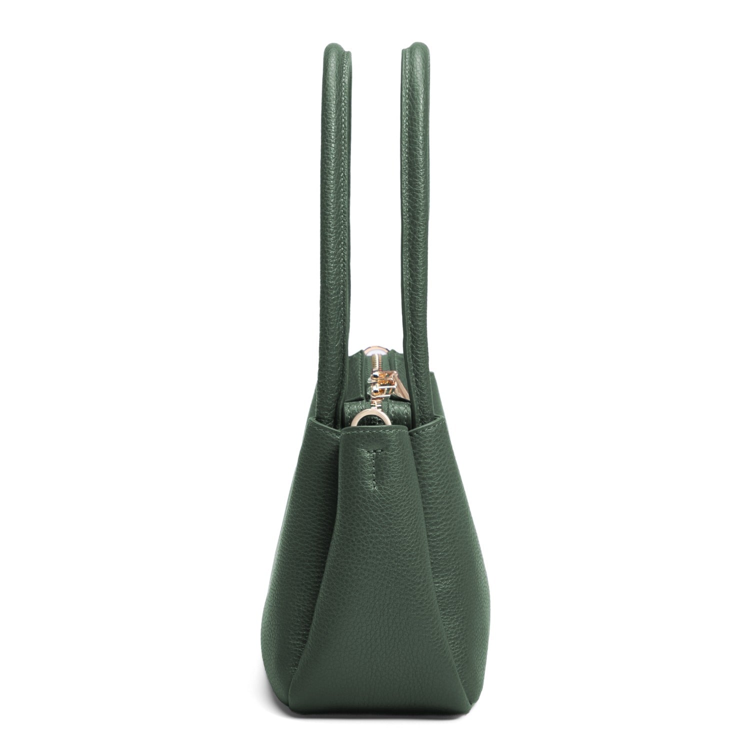 Isabel Bernard Honoré Eve Dark Green Calfskin Leather handbag IB21133-061
