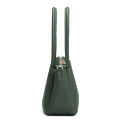Isabel Bernard Honoré Eve Dark Green Calfskin Leather handbag IB21133-061