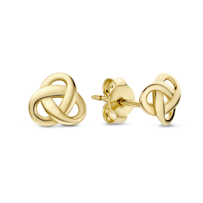 Isabel Bernard Rivoli Méline 14 Carat Golden Ear Studs IB360221-zoom-