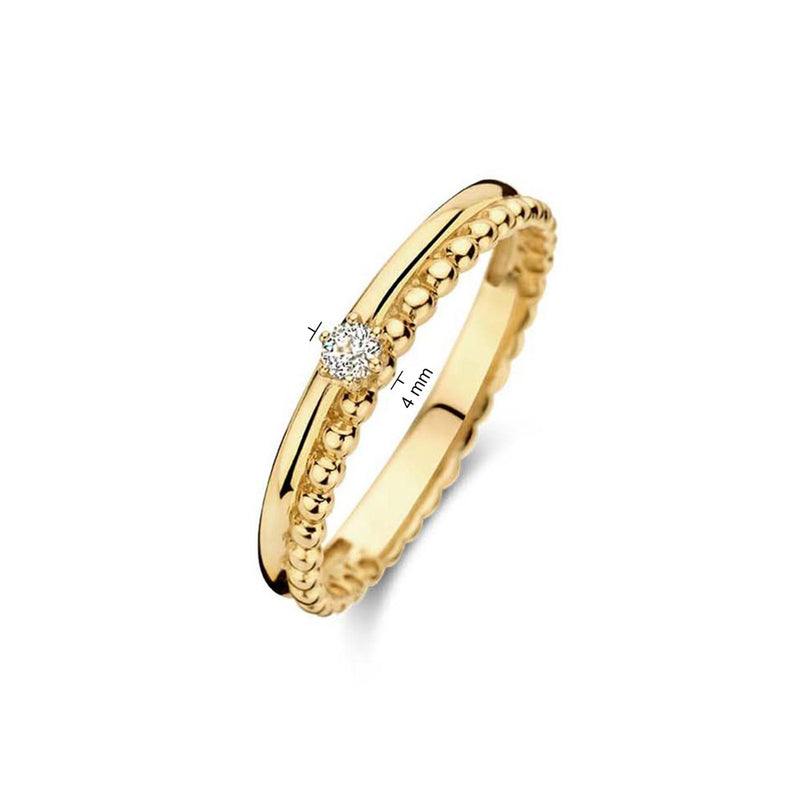 Jackie Gold 14 karat gold Ring JKR23.218.54-zoom-