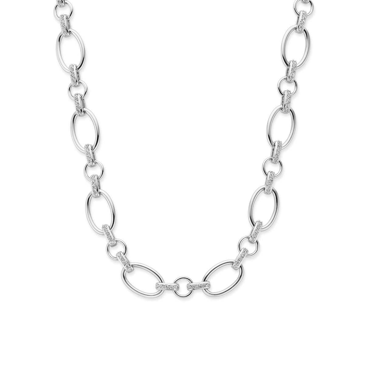 Parte Di Me Bibbiena Poppi Adriane 925 Sterling Silver Link Necklace PDM34107