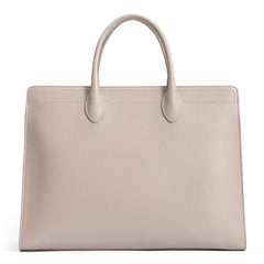 Isabel Bernard Honoré Nadine Taupe Leather Handbag made of Calfskin IB25038