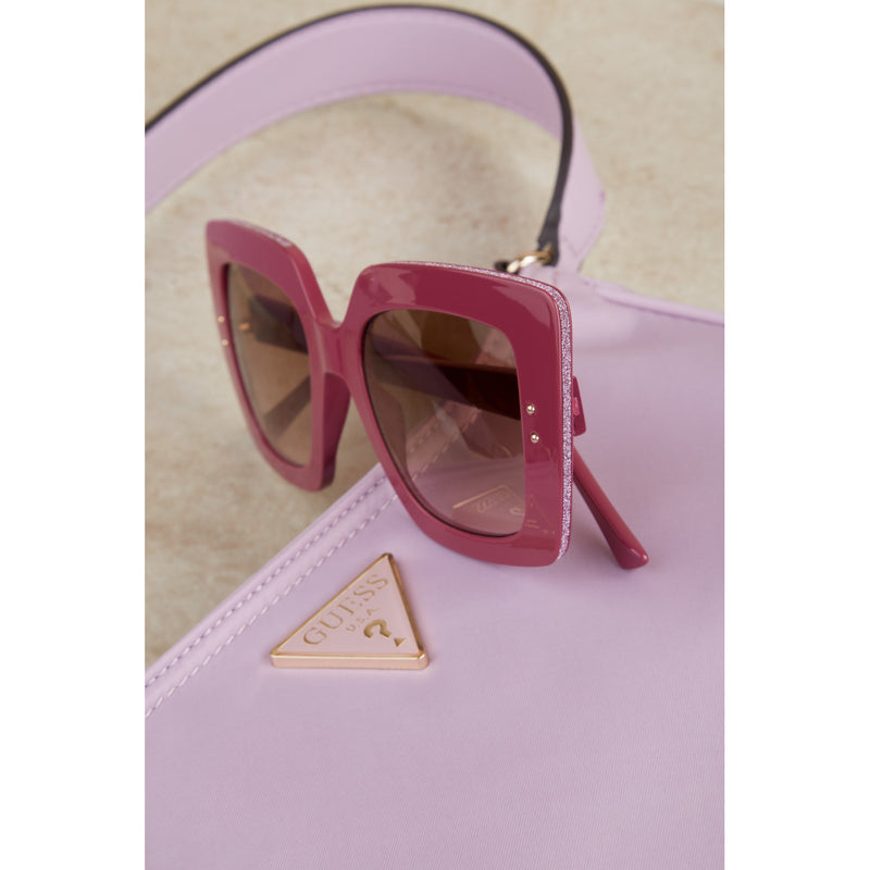 GUESS Little Bay Paarse Schoudertas HWNG81-16180-LIL-zoom-