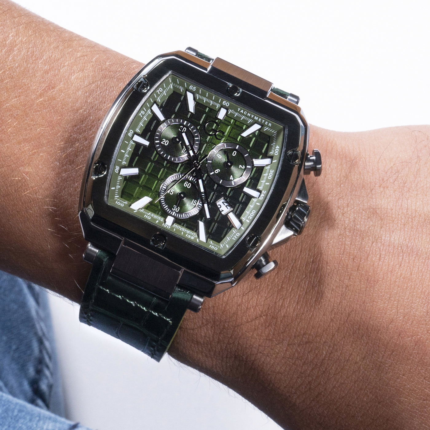 Gc Watches Spirit Tonneau Chronograph Men's Watch Y83011G9MF