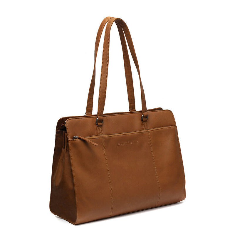 The Chesterfield Brand Fidenza Cognac Laptop Bag C38.020631-zoom-