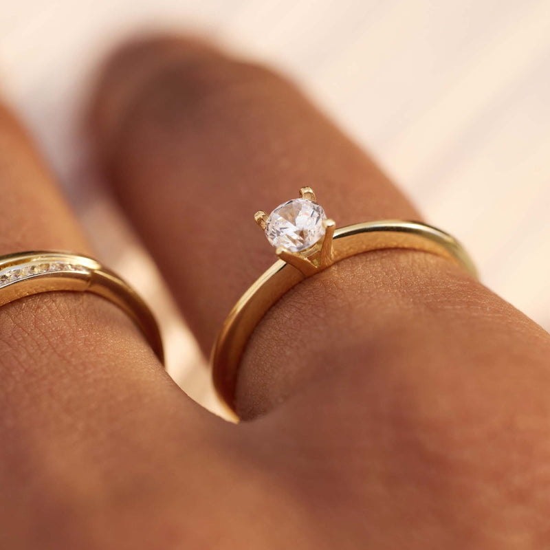 Beloro Jewels Monte Napoleone Stella 9 carat gold Ring BO330002-50-zoom-