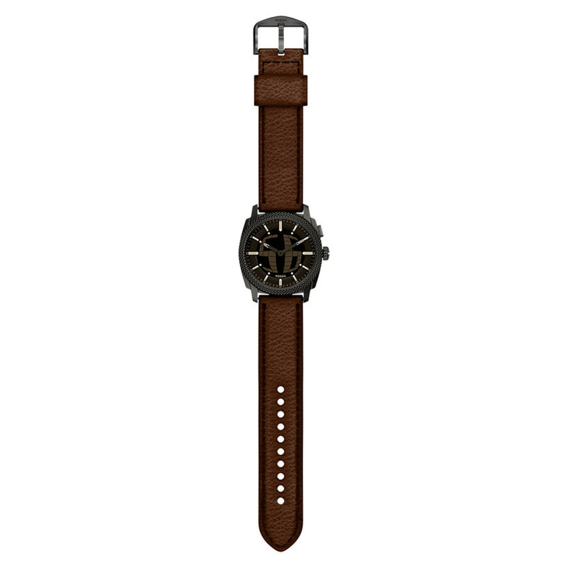 Fossil Machine Big Tic Round Black Dial Watch FS6165-zoom-