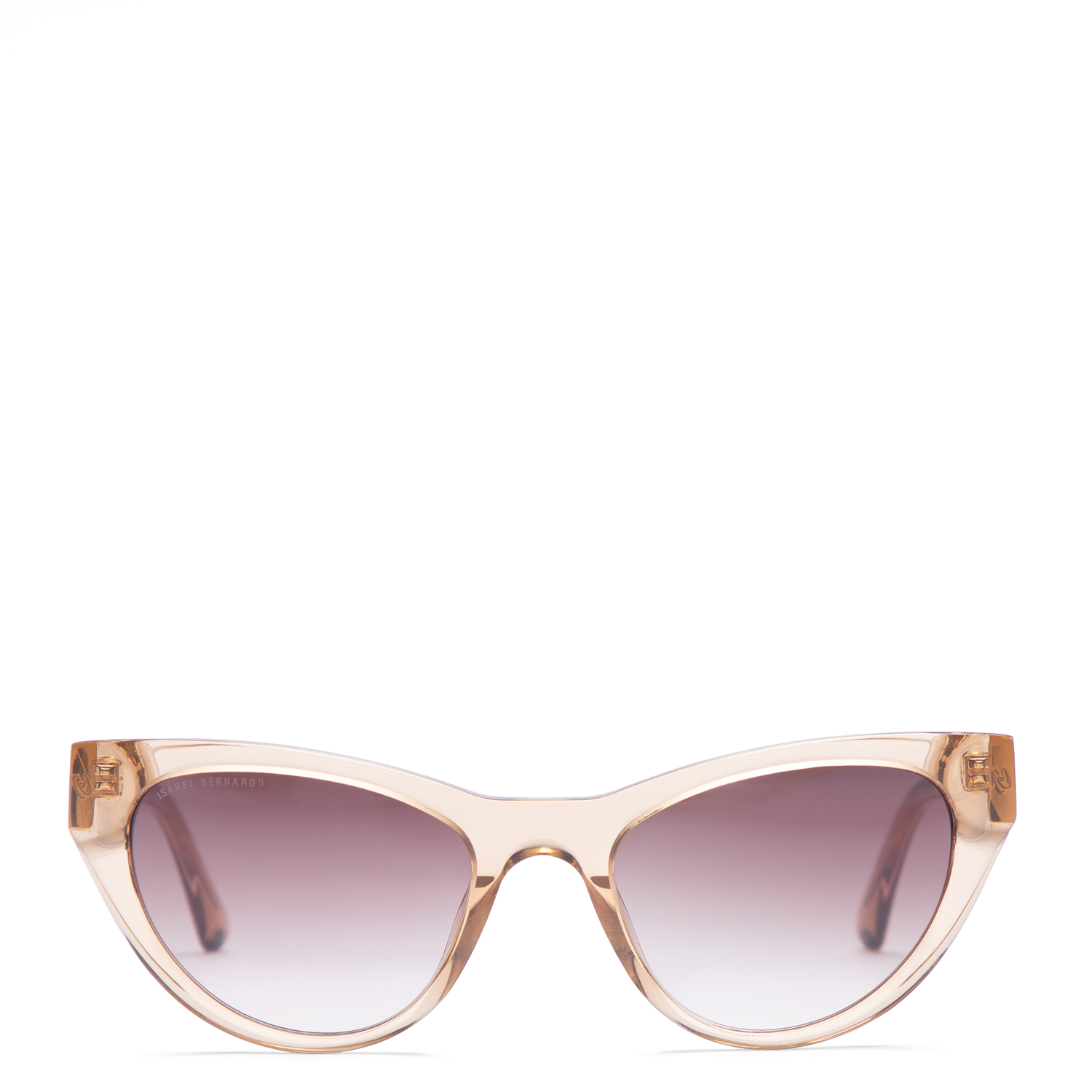 Isabel Bernard La Vilette Transparent Brown Sunglasses IB380011-13-14