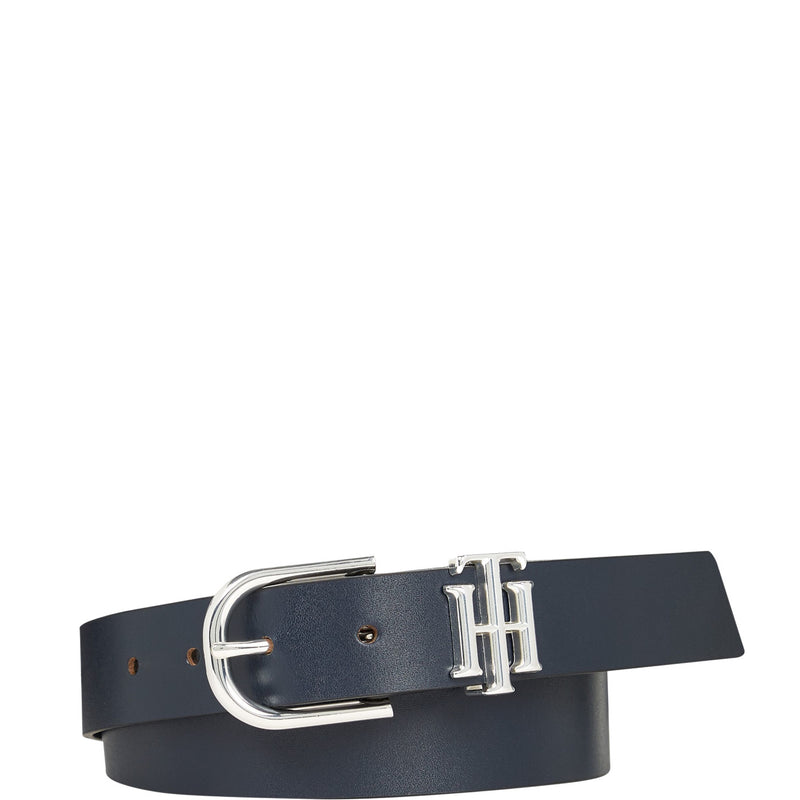 Tommy Hilfiger Lux Blue Leather Belt AW0AW12137DW585-zoom-