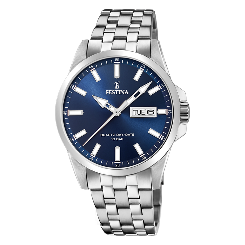 Festina Classics Silver Watch F20357-3-zoom-