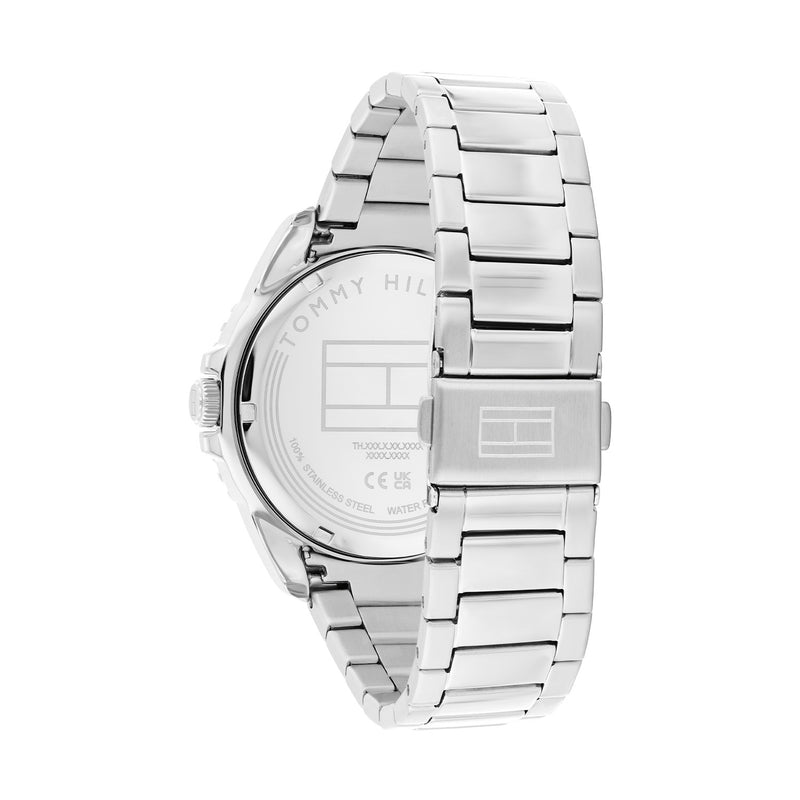 Tommy Hilfiger Oceanic Silver and Blue Men's Watch TH1792202-zoom-