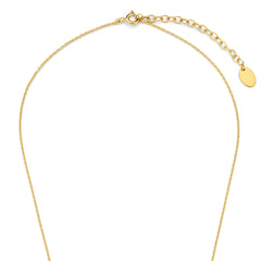 Violet Hamden Luna 925 Sterling Silver Gold Plated Necklace VH340040