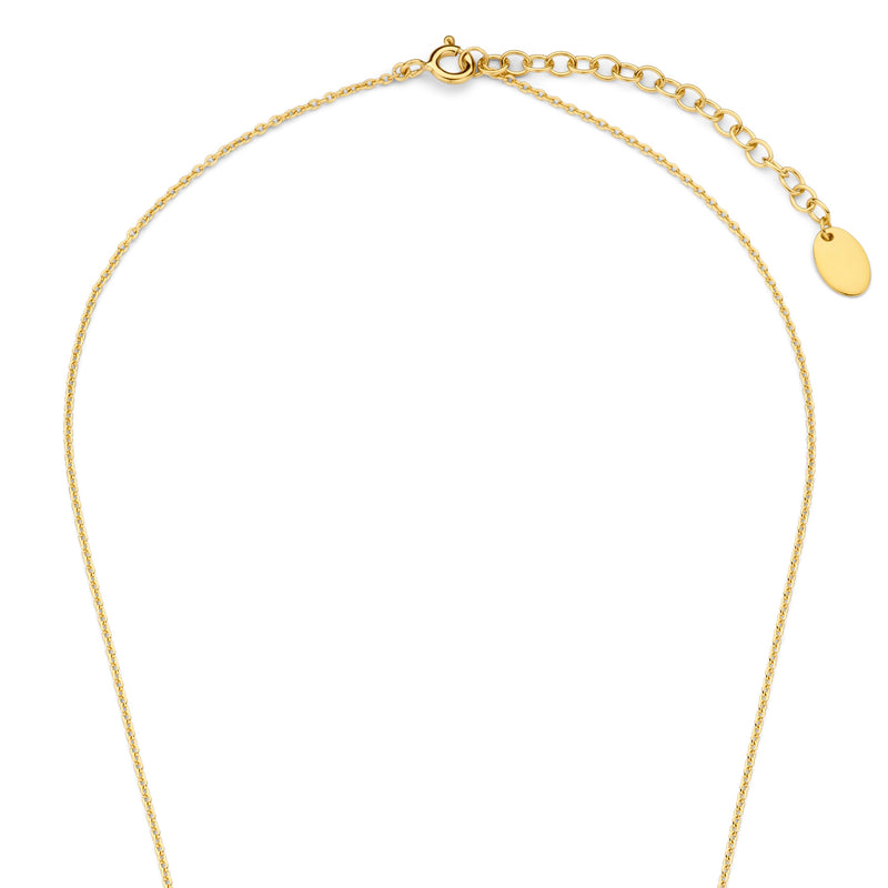 Violet Hamden Luna 925 Sterling Silver Gold Plated Necklace VH340040-zoom-