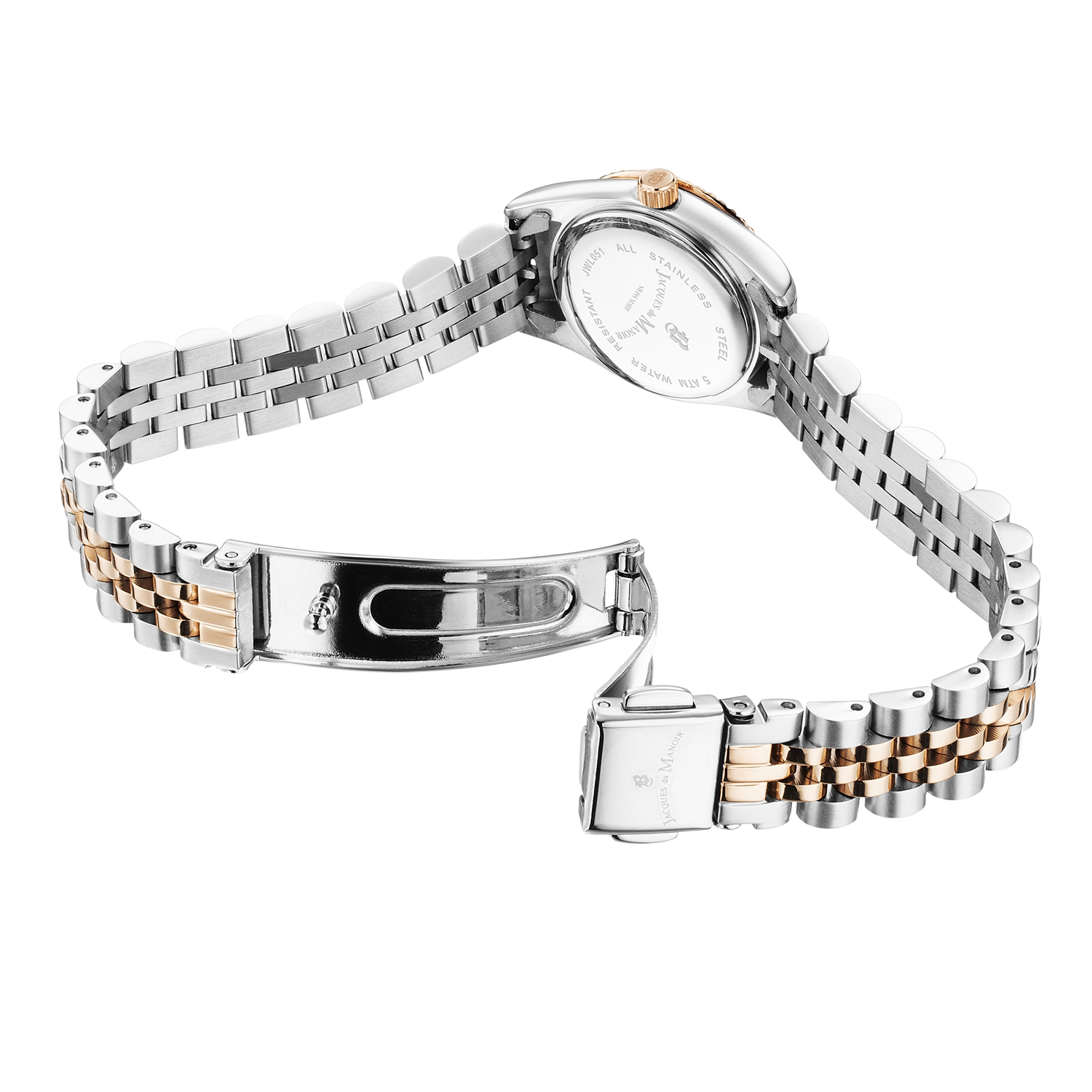 Jacques Du Manoir Inspiration 22mm White MOP Women's Watch JWL05103