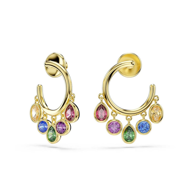 Swarovski Imber Organic Gold-Tone Multicolour Earrings 5753263-zoom-