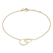Isabel Bernard Le Marais Loulou 14 Carat Golden Bracelet IB320102 (Length: 18.00 cm)