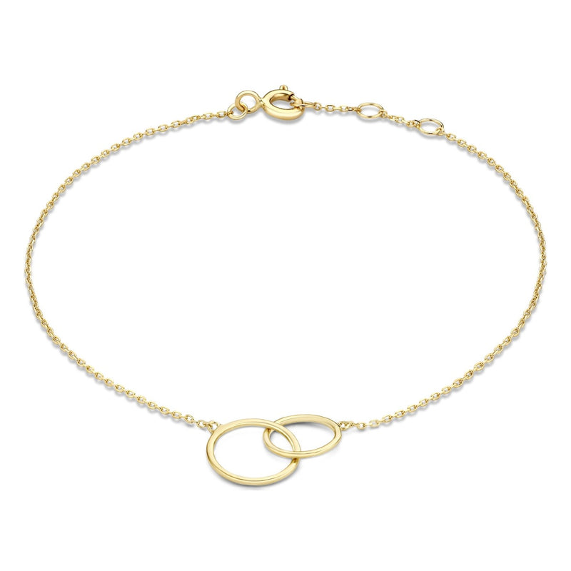 Isabel Bernard Le Marais Loulou 14 Carat Golden Bracelet IB320102 (Length: 18.00 cm)-zoom-