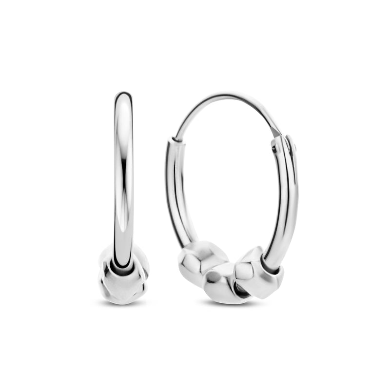 Violet Hamden Sisterhood Feminine 925 sterling Silver Hoop Earrings VH360031-zoom-
