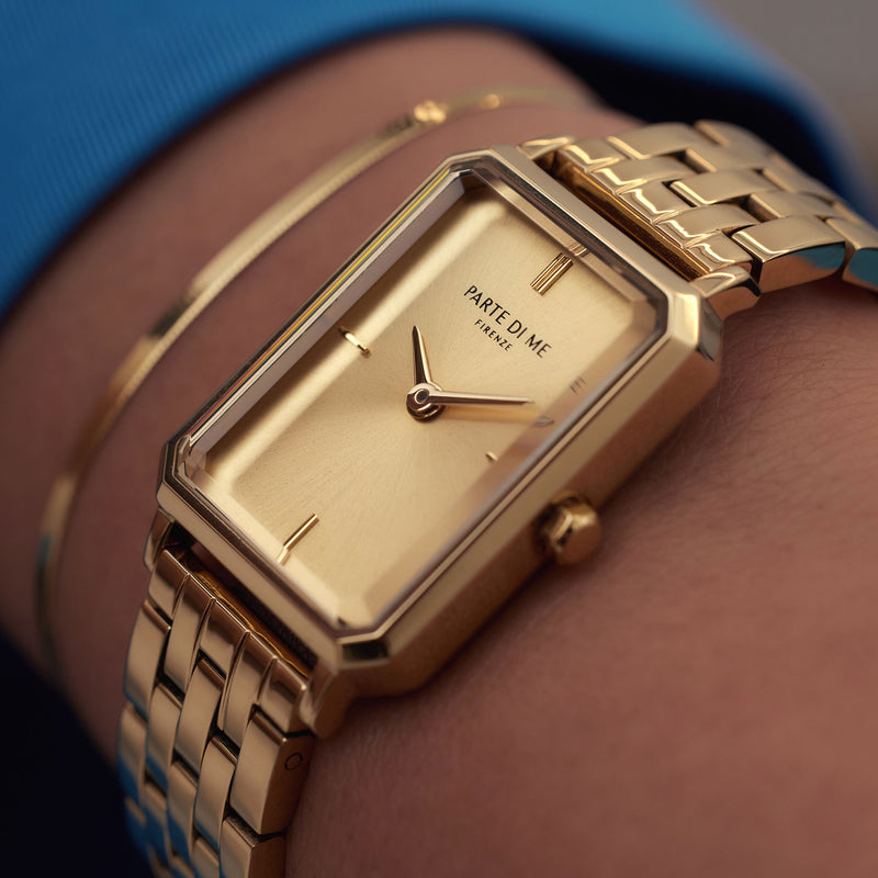 Parte Di Me Orologio Rechthoekig Women'sWatch Gold-coloured PDM09000-zoom-