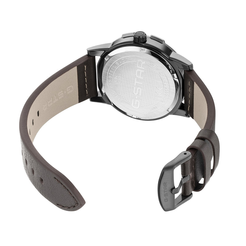 G-STAR Constructed Black Brass Men's Watch GSW.506.05-zoom-