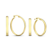 Isabel Bernard Cadeau d'Isabel 14 Carat Golden Earrings Set IB90149