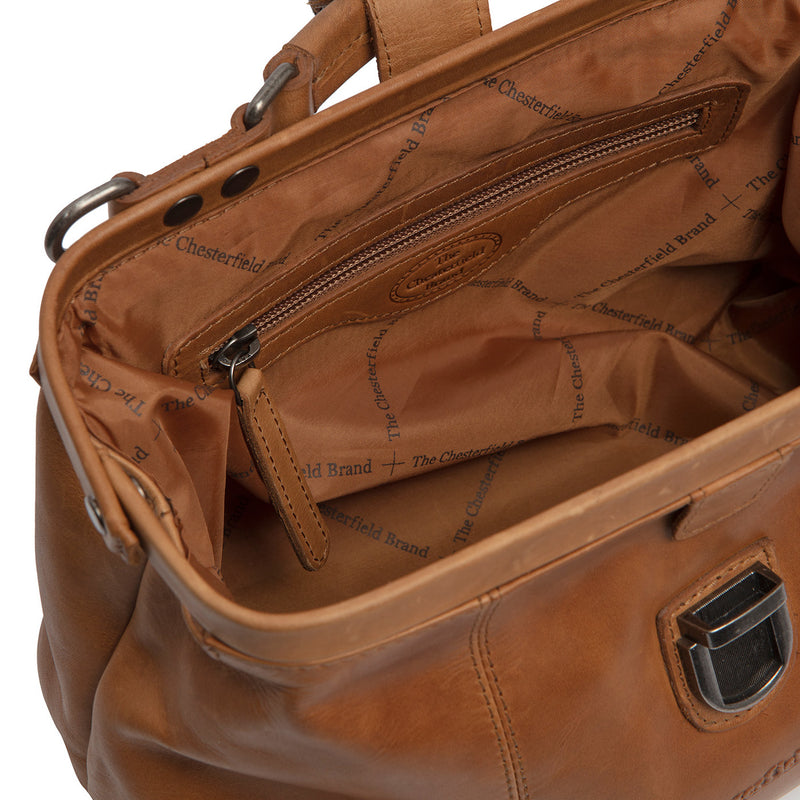 The Chesterfield Brand Rachael Cognac Handbag C48.112731-zoom-