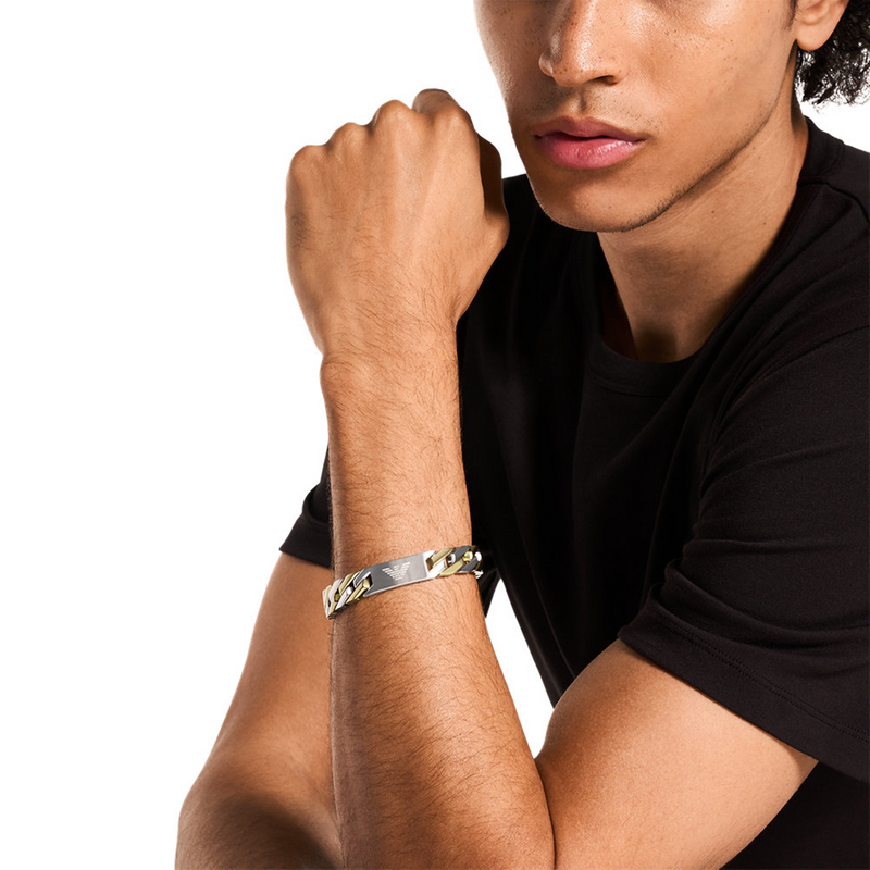 Emporio Armani Stainless Steel Men's Bracelet EGS3314040-zoom-
